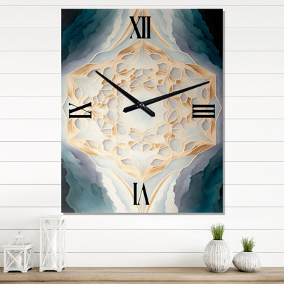 Horloge murale moderne géométrique sacrée