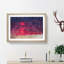 Burning Clouds Painting - Single Picture Frame Print on MDF-56634638-56634637