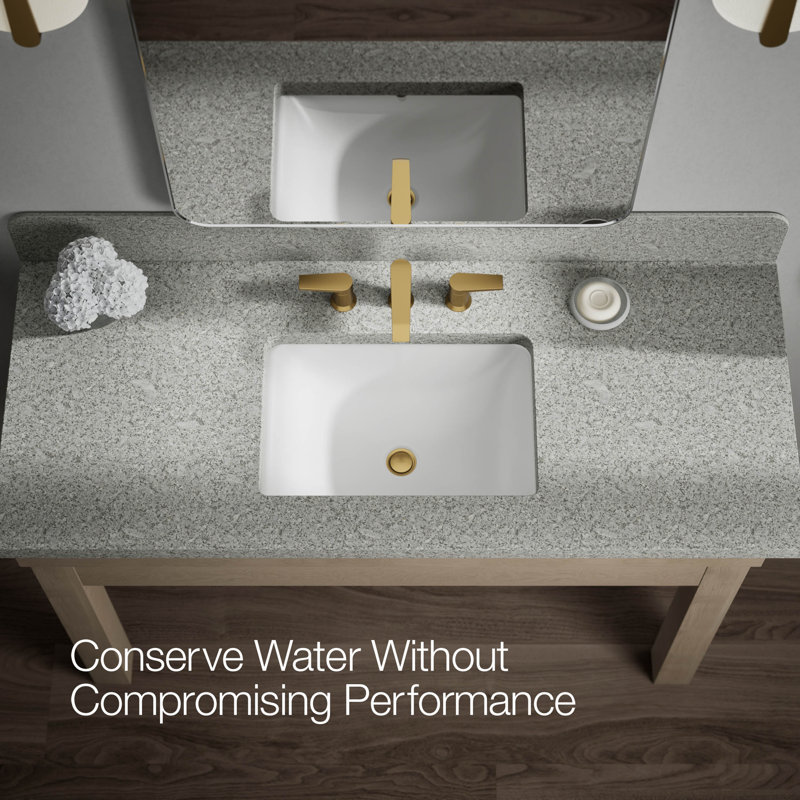 Hint Widespread Bathroom Sink Faucet, 1.2 Gpm, Brass