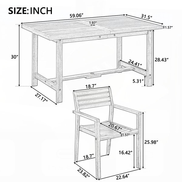 Dimensions du produit
