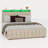 Ivy Bronx Velvet Upholstered Bed Frame With 4 Drawers, Power Outlets & LED Lights-260370461