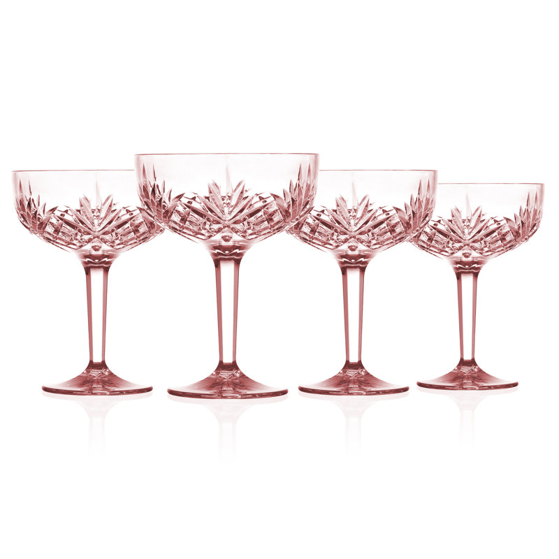 Coupe Dublin en acrylique, Rose