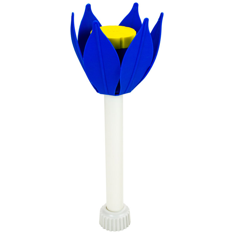 Blue Adjustable Flower Fountain for Swimming Pool and Spa