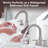 Widespread Double Handle Bathroom Faucet-107545228