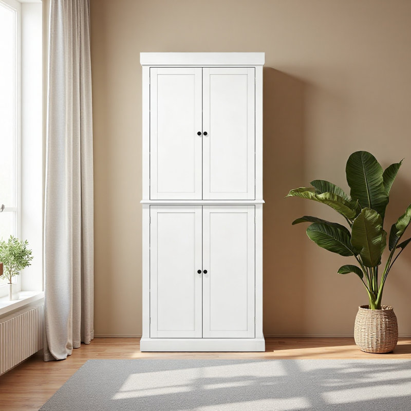 Armoire de rangement autoportante pour garde-manger