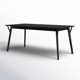 Evanston 71" Wood Dining Table
