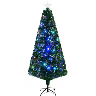 Christmas Tree Fir Pre-Lit Artificial Christmas Tree