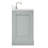 49'' Single Bathroom Vanity with White Quartz Top-93572788-93359252