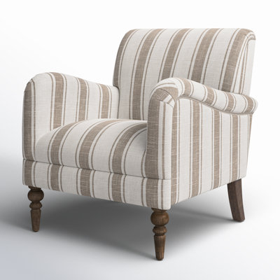 Arching Upholstered Armchair