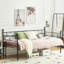 Metal Daybed Frame, Black
