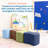 ECR4Kids SoftZone Toddler Modular Stool Seating Set, Classroom Furniture, 6-Piece-101833704
