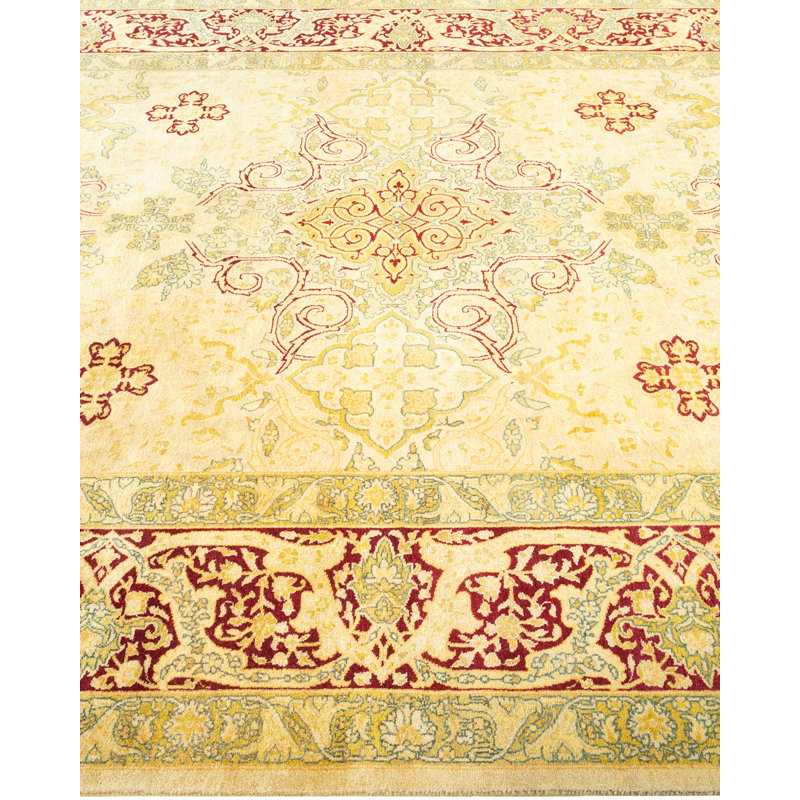 Classic One-of-a-Kind 6' 3" X 8' 10" Hand Knotted Area Rug