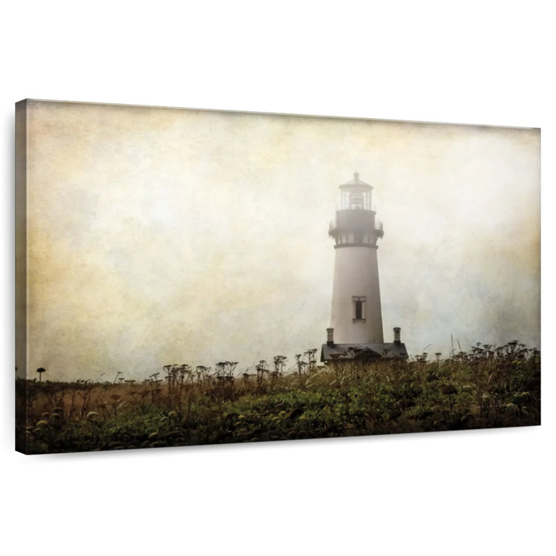 Lonely lighthouse Aletra, H 26 po x l 39 po