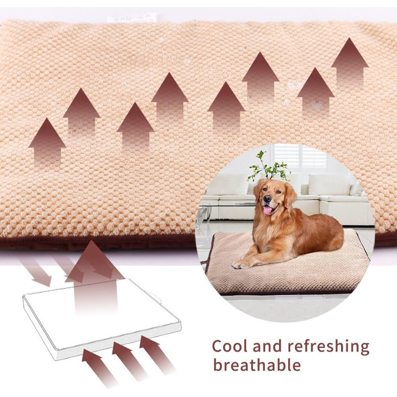 Riata Orthopedic Fleece Pet Bed, Small