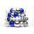 Bleu / blanc / argent sélectionné