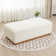 Rectangular Solid Wood Ottoman