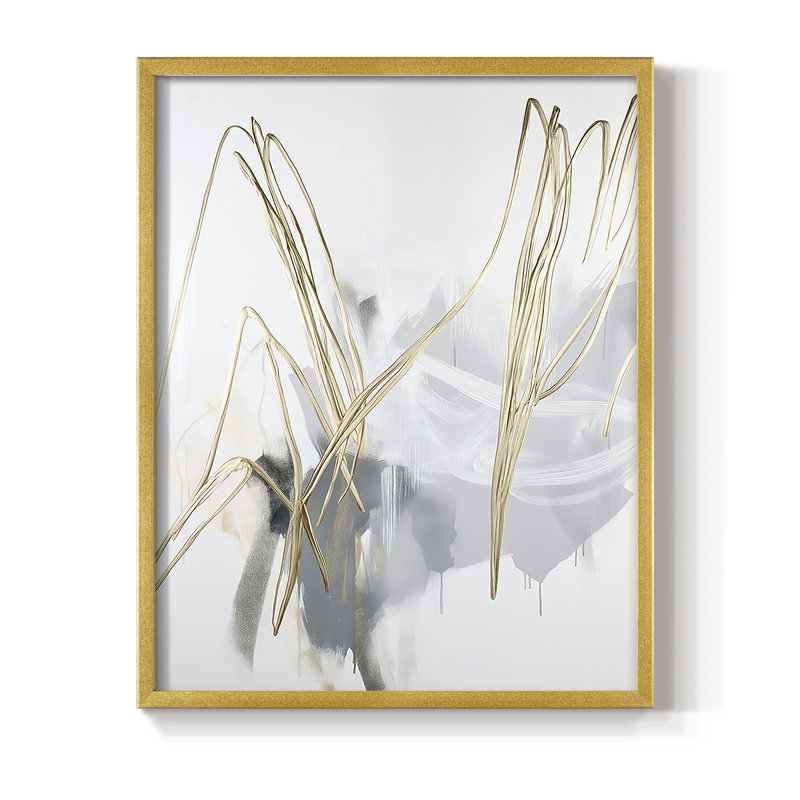 "ABSTRACT Series DCCLxxx" par J Paul, H 29 po x l 23 po, Doré