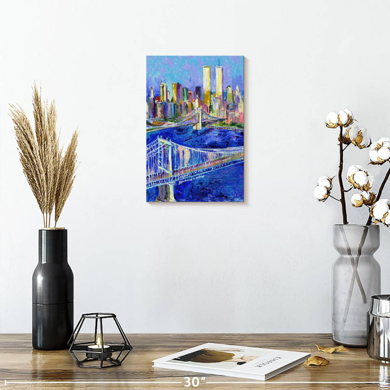 Sirci vibrant New York, H 12 po x l 8 po