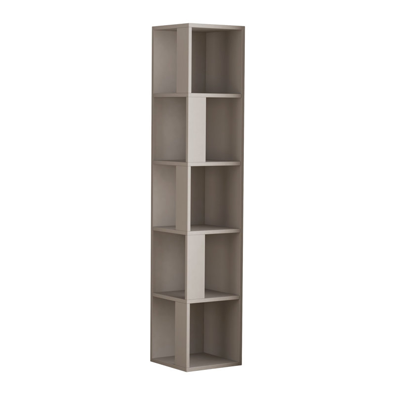 Bibliothèque de coin H 63,3 "x l 13,3" Barden, Taupe