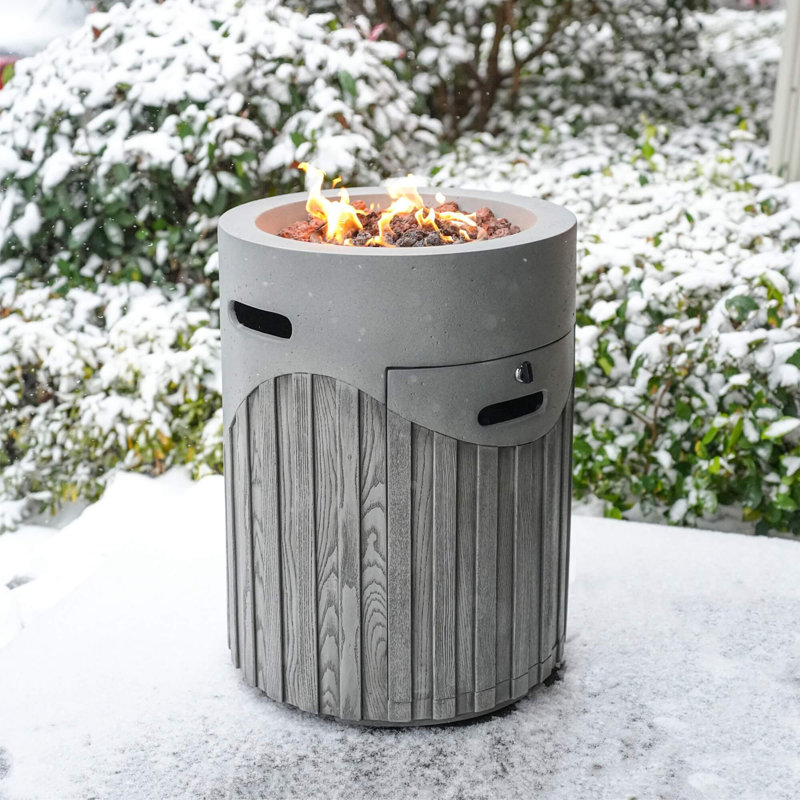 Vertical Wood Grain Effect Heater