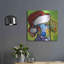 «Dachshund Christmas» par Dean Russo - peinture sur métal sans cadre-1820124904