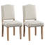 color 50.5cm H Rubberwood Leg Upholstered Side Chair-1059304062