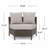 Patio Pt Limon Single Sofa-1130911387