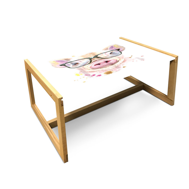 Janaria Sled Coffee Table, 40cm H x 91cm W x 62cm D