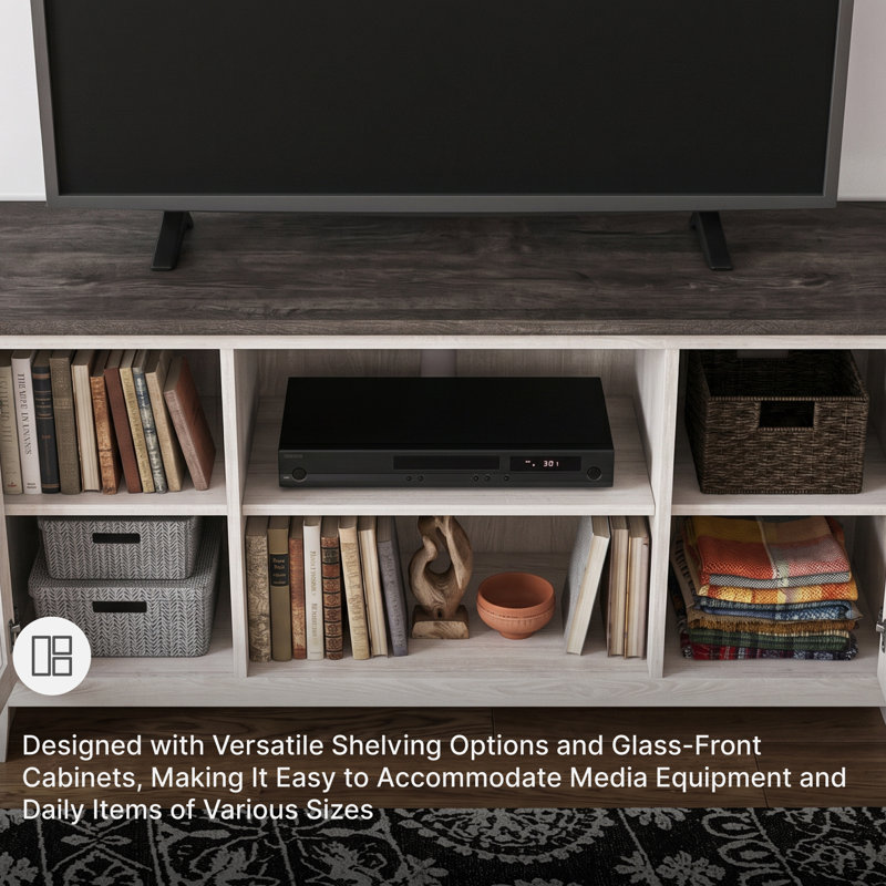 Meuble télé pour téléviseur de 65 po ou moins Jamima