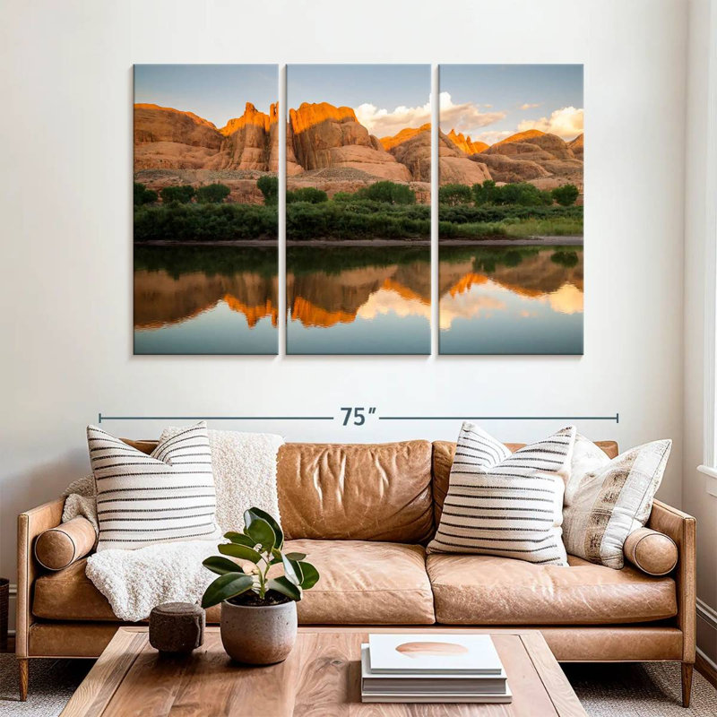 Alvord Canyonlands Park Reflection, H 42 po x l 65 po
