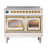 Blanc antique / laiton