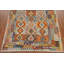 Tapis géométrique en laine réversible 9 x 11
