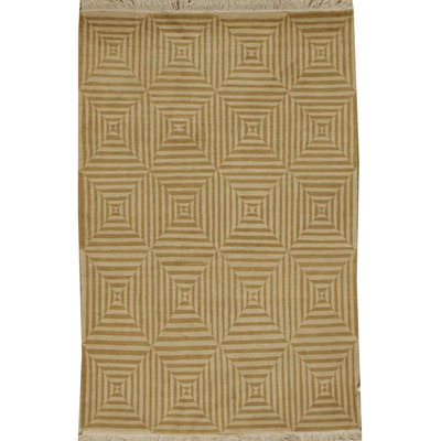 Hand-Knotted High-Quality Beige Area Rug