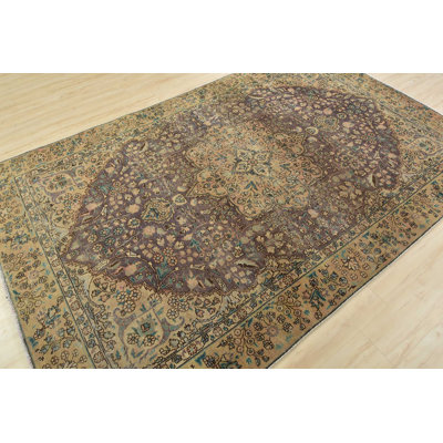 Fahland Hand Knotted Wool Oriental Indoor Rug
