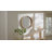 Round Wood Frame Wall Mirror – 2.5-inch Thick Frame-489116686-489116689