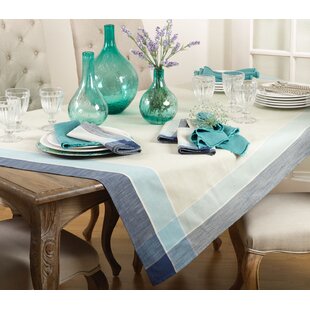 travel themed tablecloth