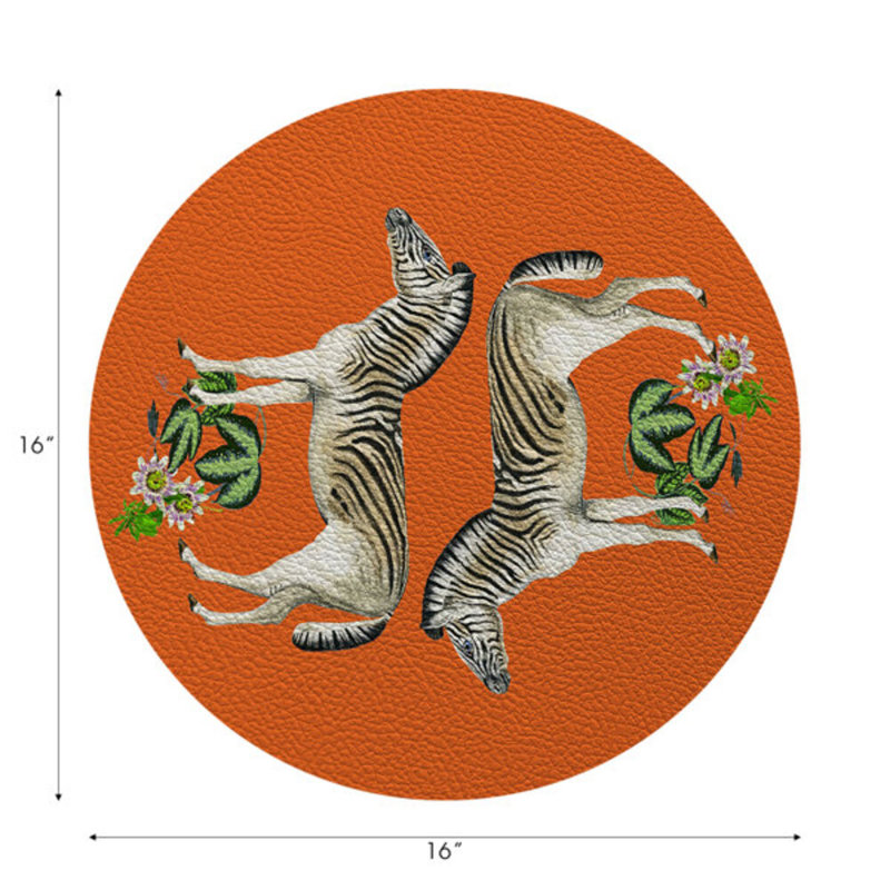 Napperon Zebra, Orangerie