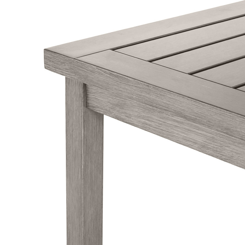 Club Aluminum Bar Table - Oyster, Oyster