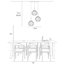 Luminaire suspendu grappe 3 lumières Ulah-340972173