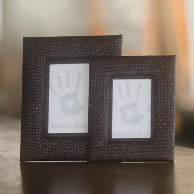 Kirklin Glass Embossed Picture Frame