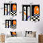 "Graphic Vintage Minimal Architecture VI", ensemble de 2 peintures-1385881062-1385881063