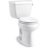 Highline Classic Comfort Height Two-Piece Round-Front 1.28 GPF Chair Height Toilet