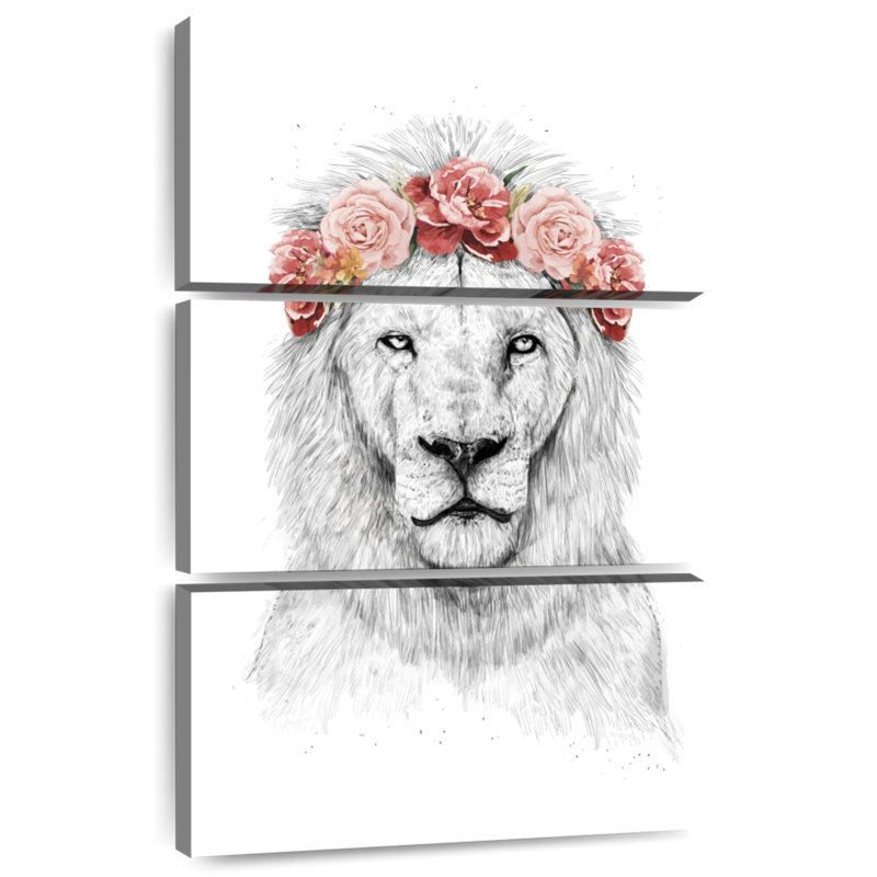 Lion Brampt Festival, H 38 po x l 24 po