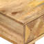 Jaques 43cm W Solid Wood Bedside Table