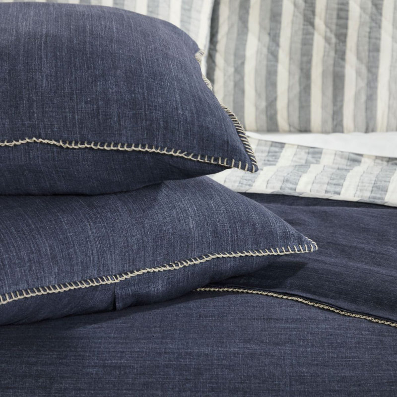 Aisla Linen Duvet Cover, Queen