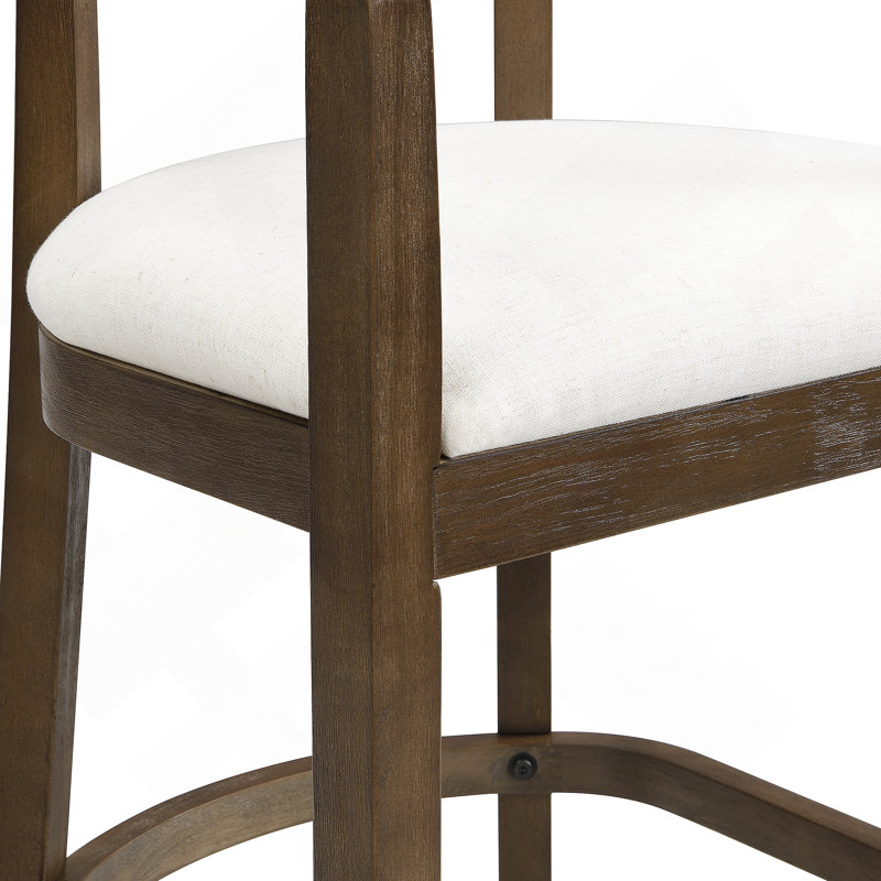 Tabourets de bar (ensemble de 2), Brun