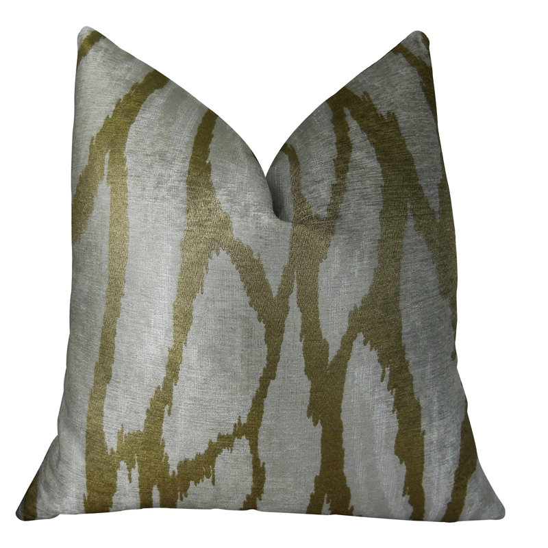Coussin de luxe fabriqué à la main de branche de Kailua, 20 po x 36 po, Coussin lombaire