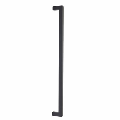 Emtek Rustic Modern Rectangular Appliance Pull 12" Center-to-Center (-1P-12.625in. L)