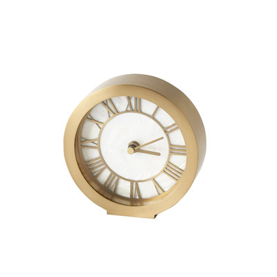 Mother Of Pearl Clock