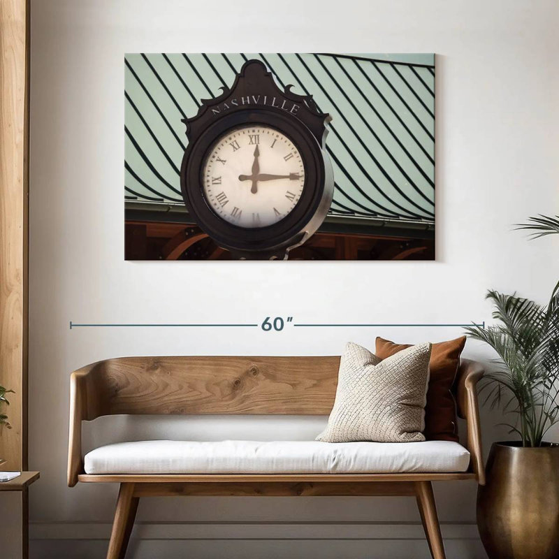 Horloge de rue Kerner Nashville, H 30 po x l 45 po